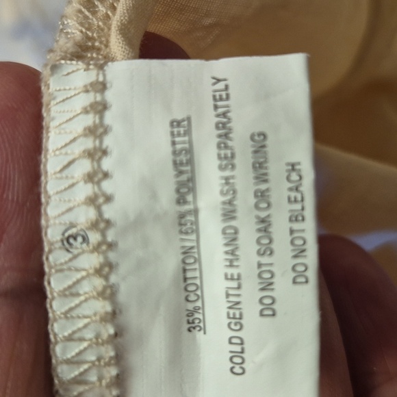 Indikah Cream Off-Shoulder Ruffled Midi Sundress Sizr 12 - Picture 15 of 16